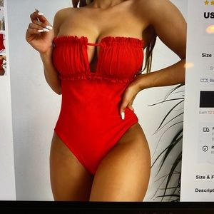 Brand New Bandeau Bathing Suit